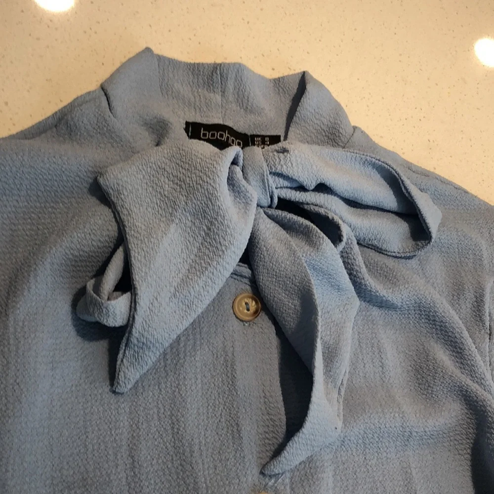 Patel blue long sleeve blouse - Picture 3 of 3